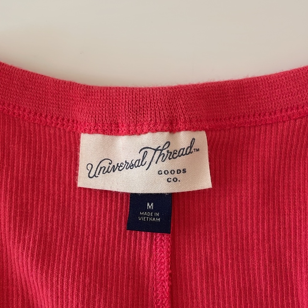 Universal Thread Scoop Tee Ribbed Tank Top - Picture 10 of 13